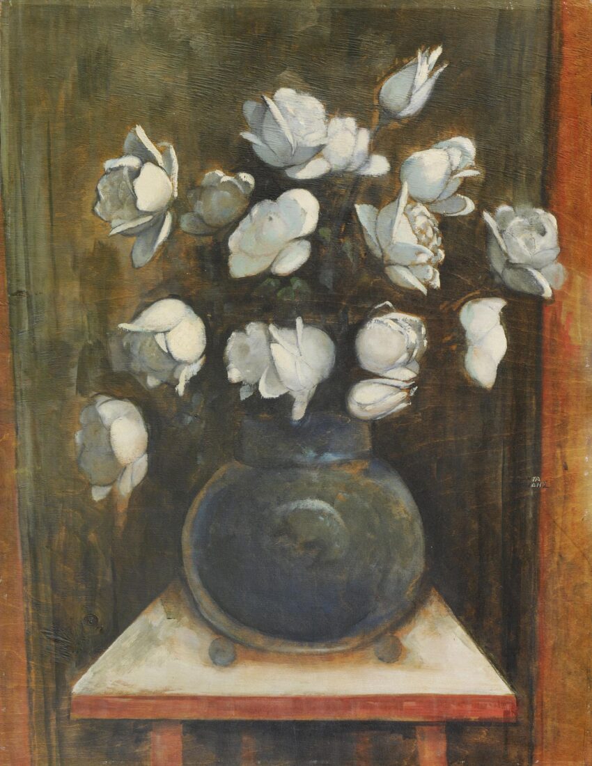 Vase with Flowers - Triantaphyllidis Theophrastos