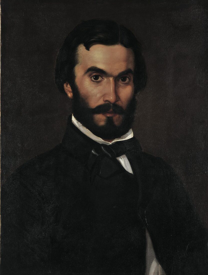 Portrait of the Lawyer Donatos Dimoulitsas from Corfu - Tsokos Dionysios