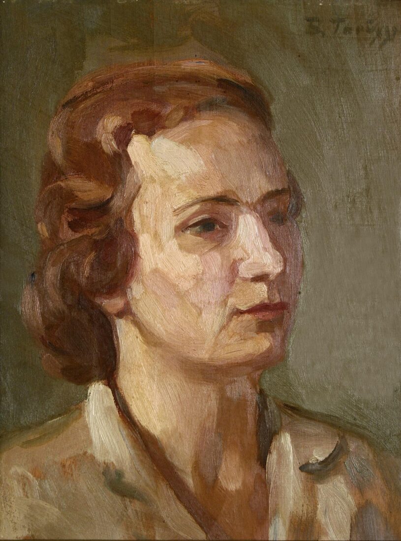 Portrait of Maria Papadakis - Tsouclos Vrasidas