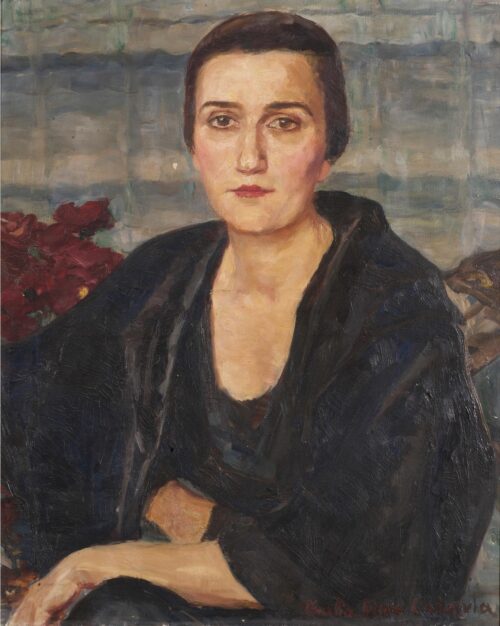 Portrait of Mrs Stavrinou - Flora Karavia Thaleia