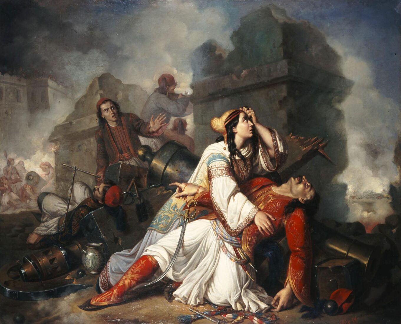 The Death of Lambros Tsavellas - Vivo Donato Francesco de