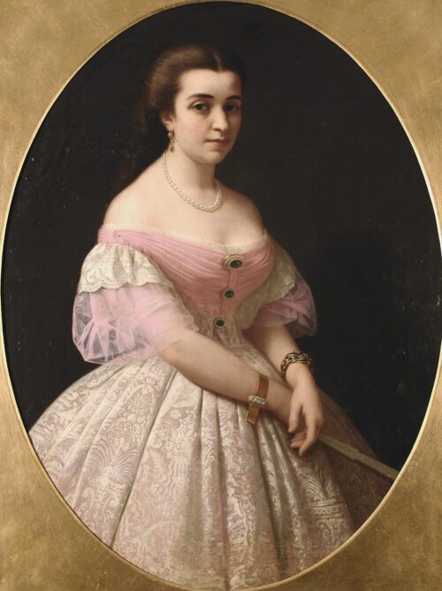 Portrait of Aikaterini Rodokanaki - Rapisardi Michele