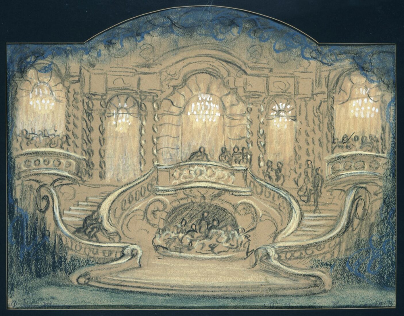 “Dancing Hall”, for the 1st Act of the Opera by W.A. Mozart “Don Giovanni” - Aravadinos Panos