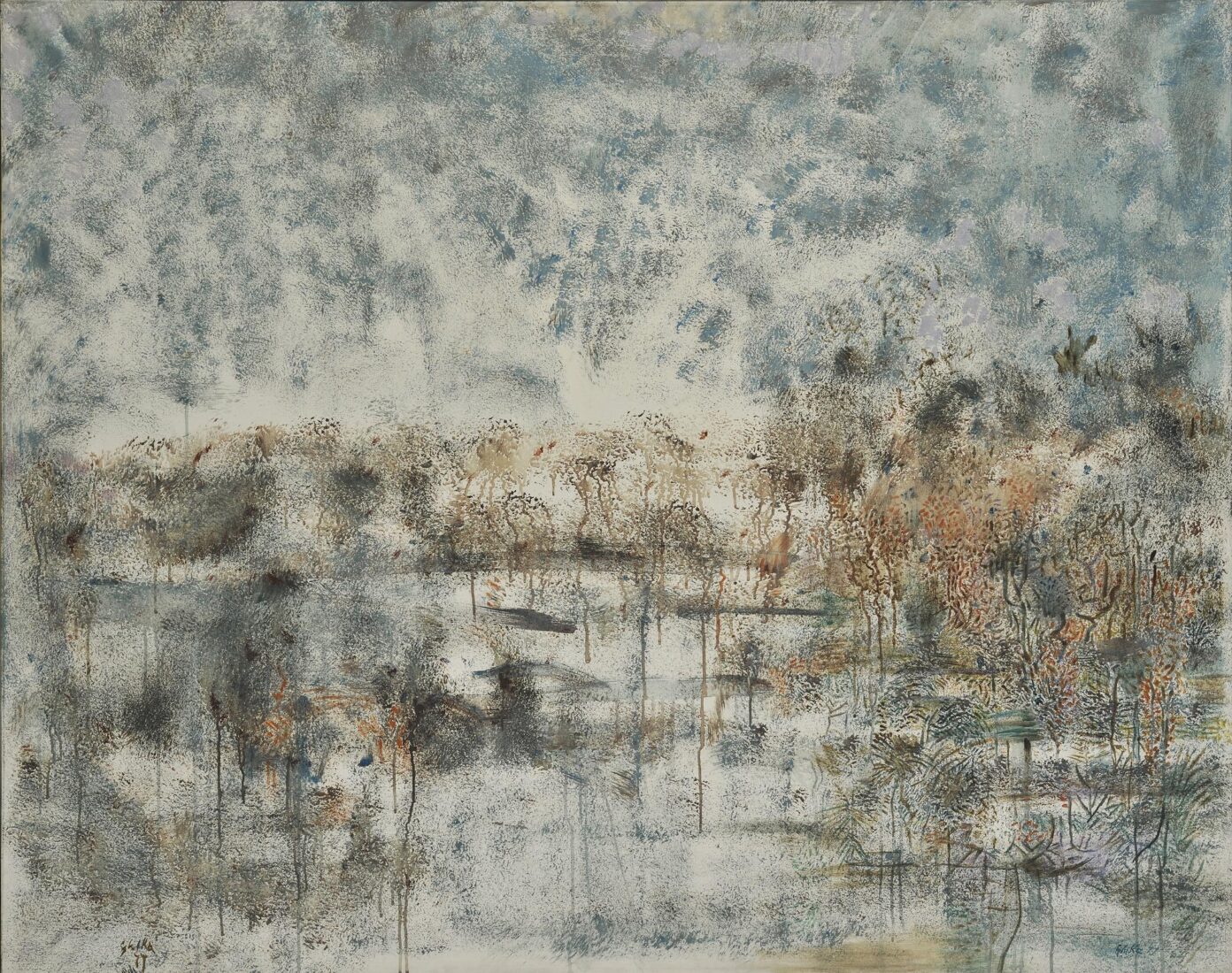 Rainy Landscape - Hatzikyriakos-Ghika Nikos