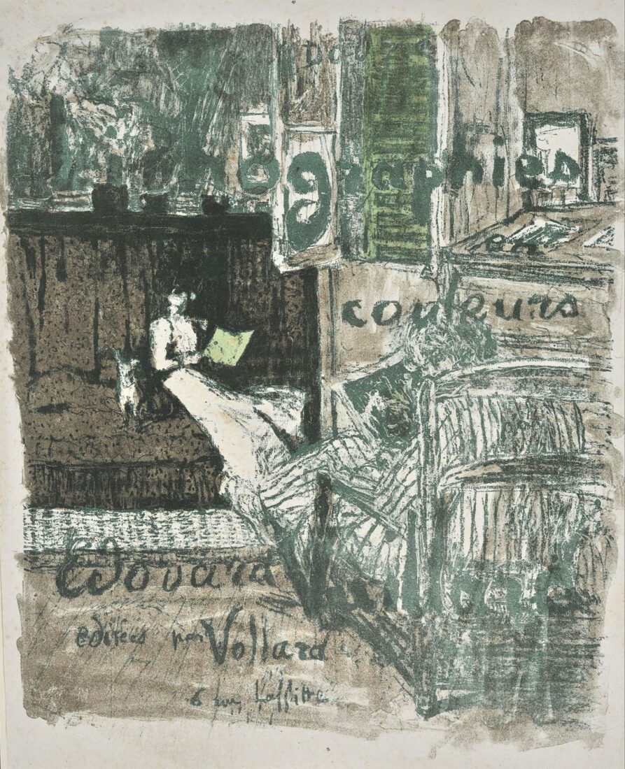 Εξώφυλλο λευκώματος Βολάρ “Τοπία και Εσωτερικά” - Vuillard Edouard