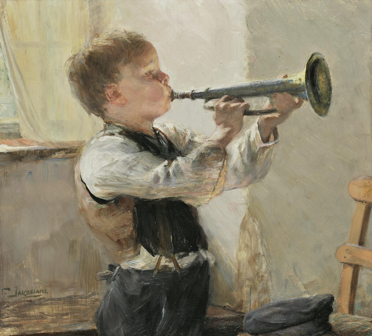 The Little Trumpeter - Iakovidis Georgios