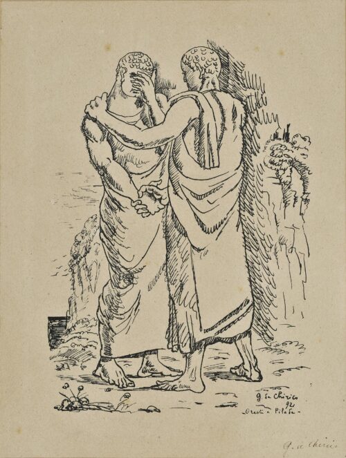 Ορέστης και Πυλάδης - de Chirico Giorgio