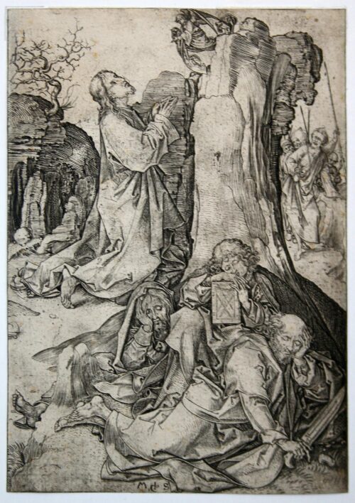 The Agony in the Garden - Schongauer Martin