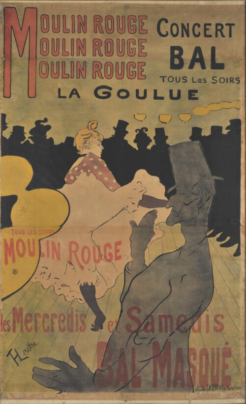 Αφίσα για το “Mουλέν Ρουζ: Λα Γκουλύ” [και ο Βαλαντέν λε Ντεζοσέ] - Toulouse – Lautrec Henri de