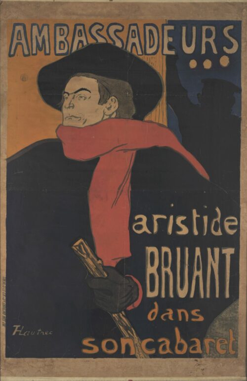 Αφίσα για τους “Αμπασαντέρ [Ο Αριστίντ Μπρυάν στο καμπαρέ του]” - Toulouse – Lautrec Henri de