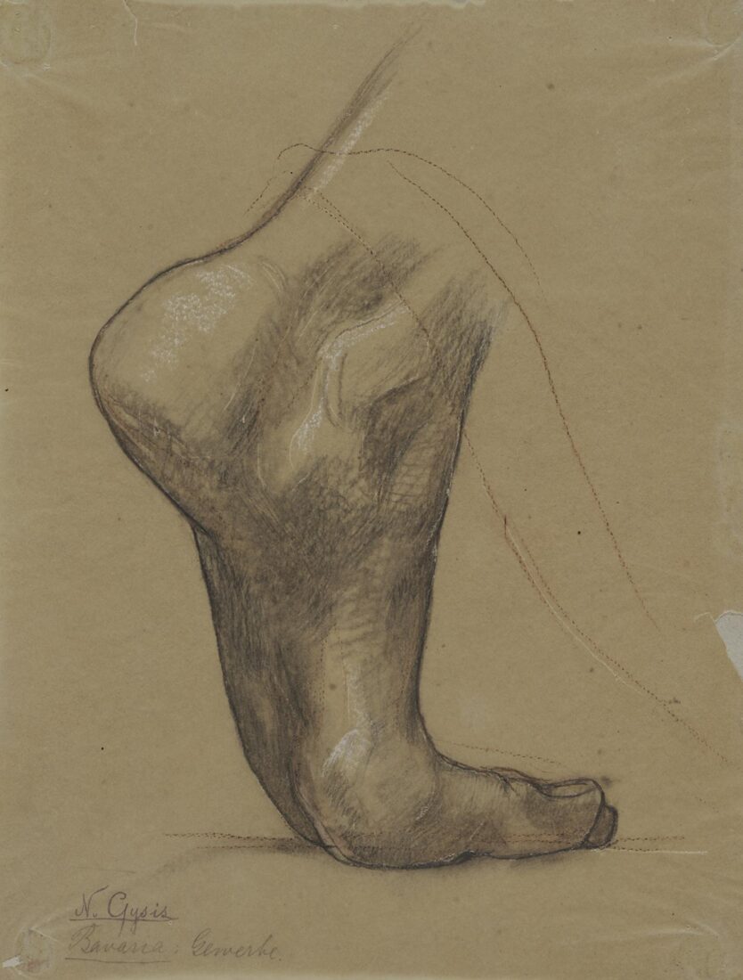 Study of a Foot for the “Crafts” - Gyzis Nikolaos