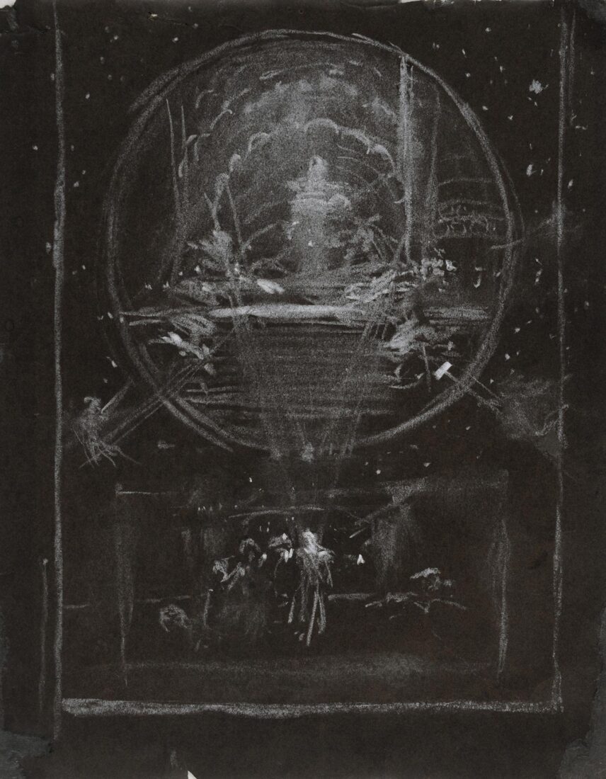 Study for the Project “Behold the Bridegroom” - Gyzis Nikolaos