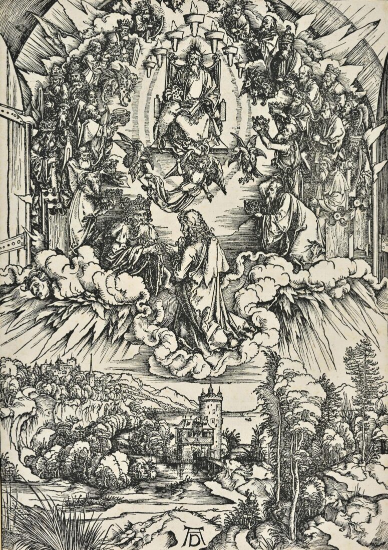 St John before God and the Elders - Durer Albrecht