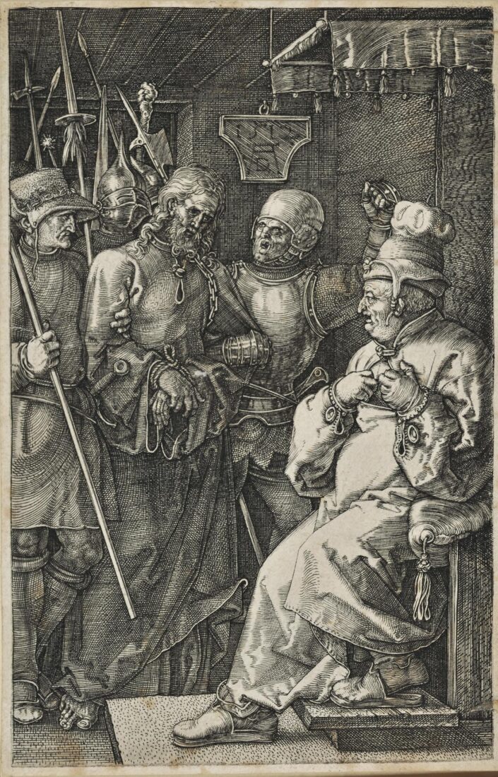 Christ before Caiaphas - Durer Albrecht