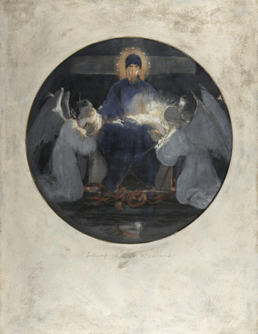 Mother of God, study - Gyzis Nikolaos