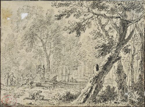 Arcadian Landscape - Huysum Jan van