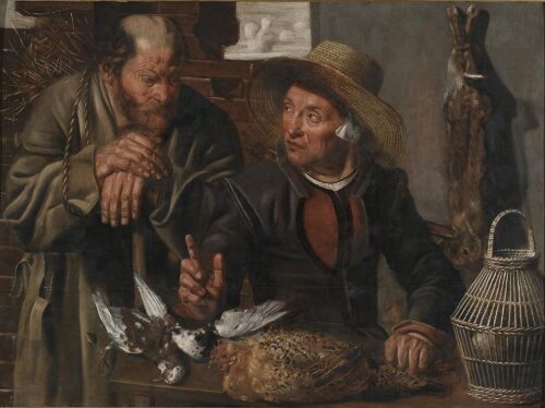 Market Scene - Woutersz. Jan the so-called Stap