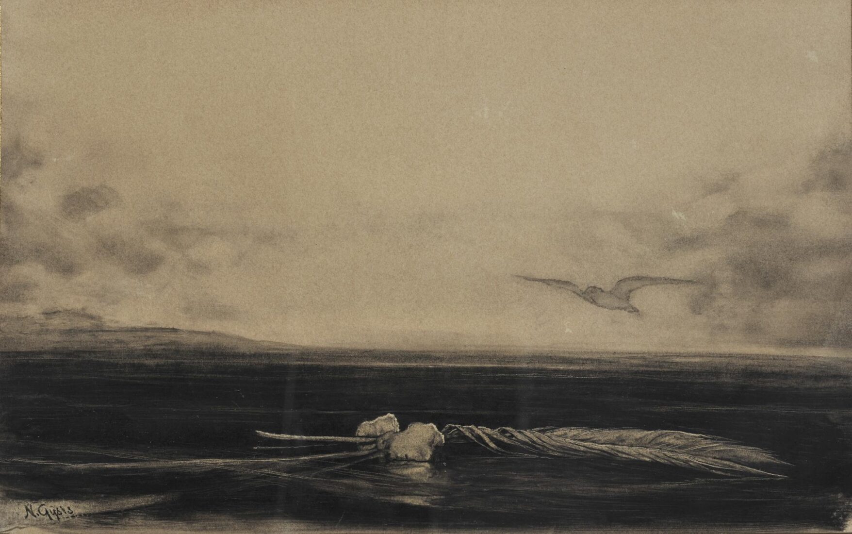 The Calm after the Storm and the Destruction of Philippos Marthas - Gyzis Nikolaos