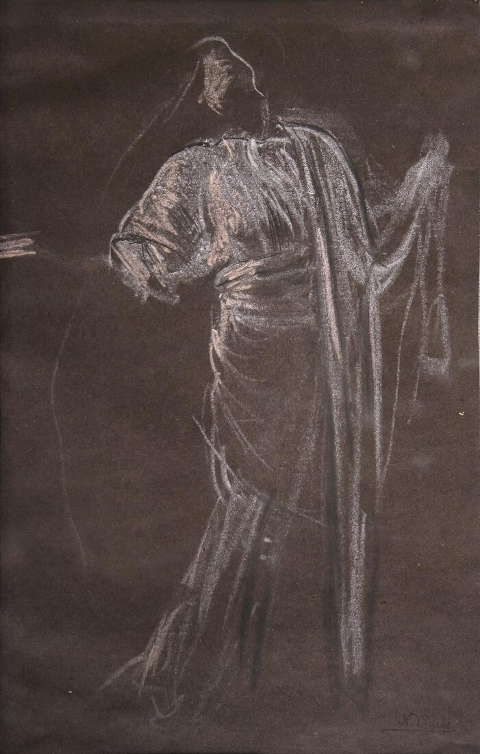 Study of the Drapery for the “Science” - Gyzis Nikolaos