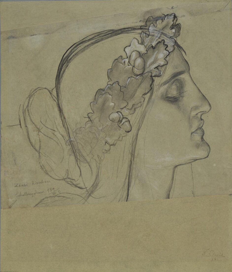 Study for the Head of “Bavaria” - Gyzis Nikolaos