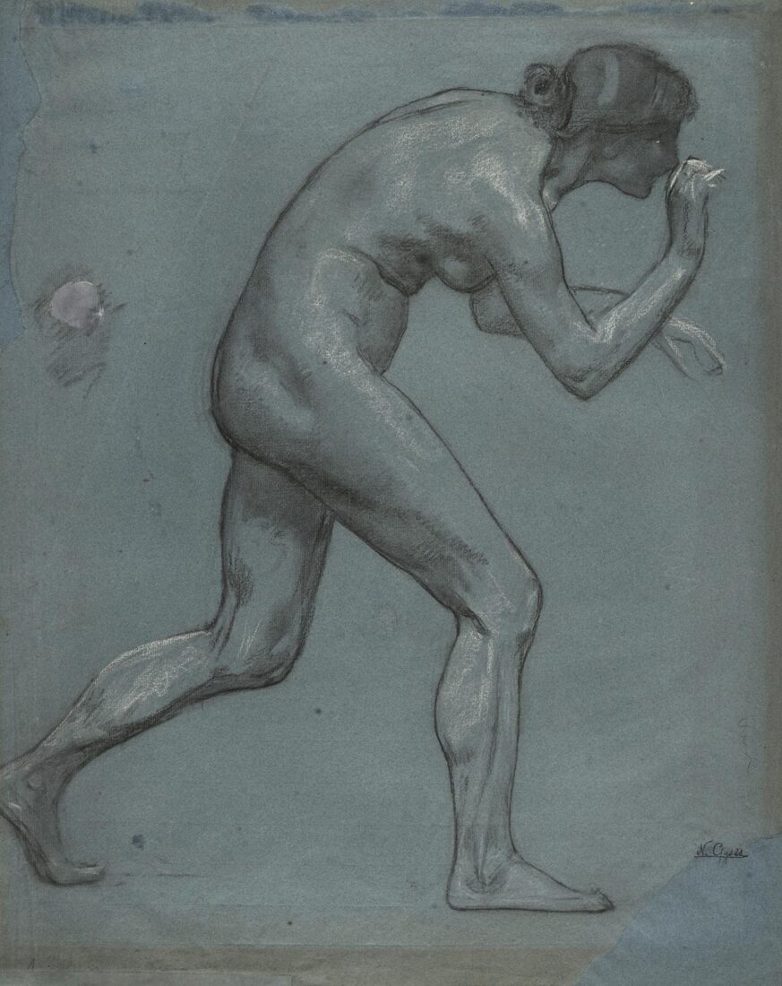 Nude Study for the “Crafts”