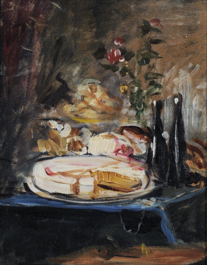 Still Life with Cake - Gyzis Nikolaos