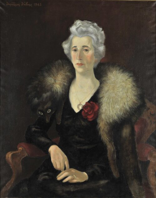 Portrait of Mrs Asloglou - Davis Dimitris