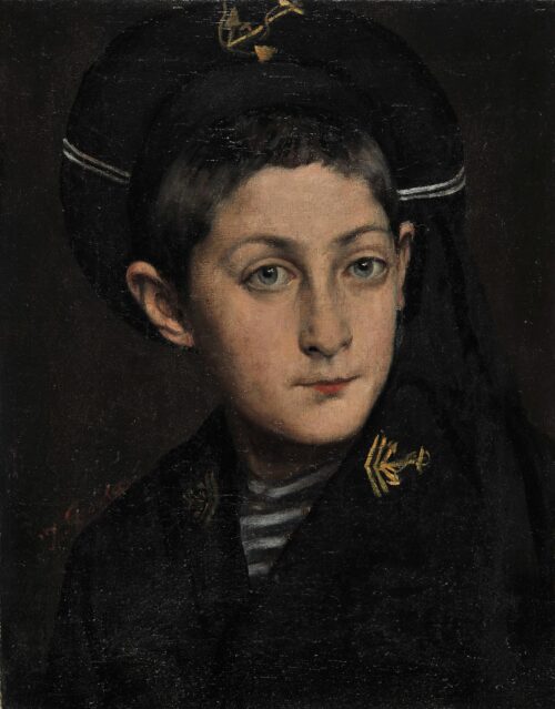 Προσωπογραφία Αγησίλαου Γαλανόπουλου σε παιδική ηλικία - Δούκας Ιωάννης