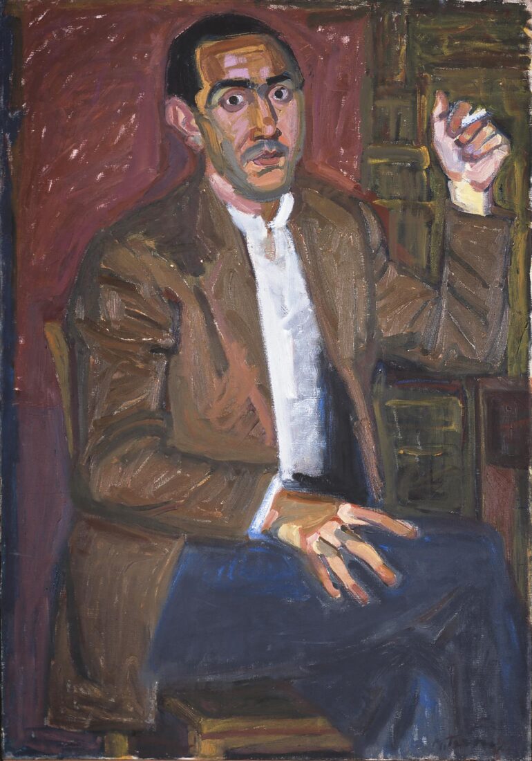 Portrait of I.S.(Ioannis Soukaras) - Tetsis Panayiotis