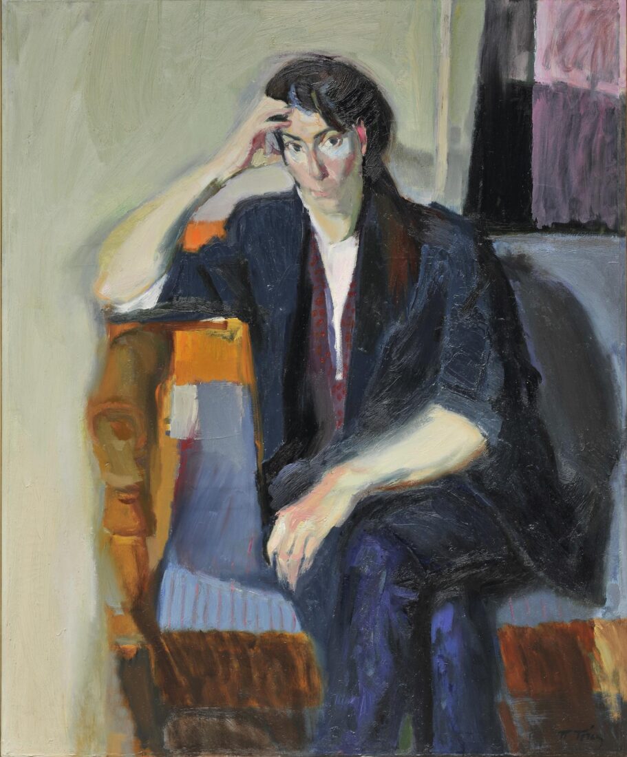 Portrait of M.S. (Magda Siamkouri) - Tetsis Panayiotis