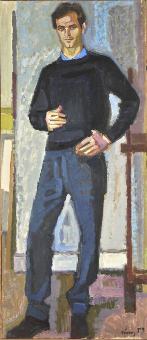 Portrait of T.Μ. (Themos Μappas) - Tetsis Panayiotis
