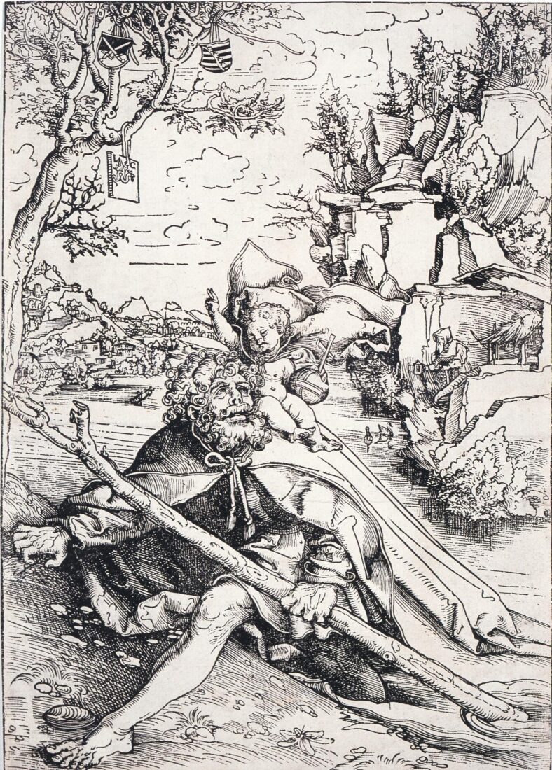 Ο Άγιος Χριστόφορος - Cranach Lucas