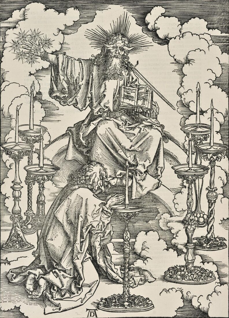 [The Apocalypse] The Vision of the Seven Candlesticks - Durer Albrecht