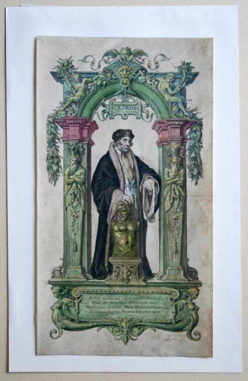 Ο Έρασμος μέσα σε αψιδωτό πλαίσιο - Holbein Hans (le jeune)