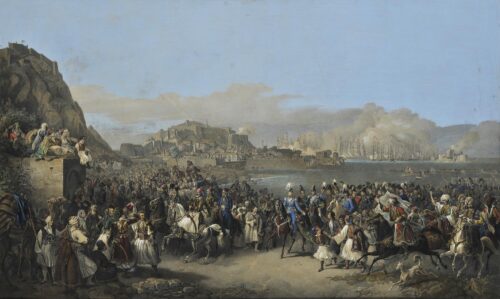 Είσοδος του Όθωνα στο Ναύπλιο την 25η Ιανουαρίου 1833 - Hess Peter von