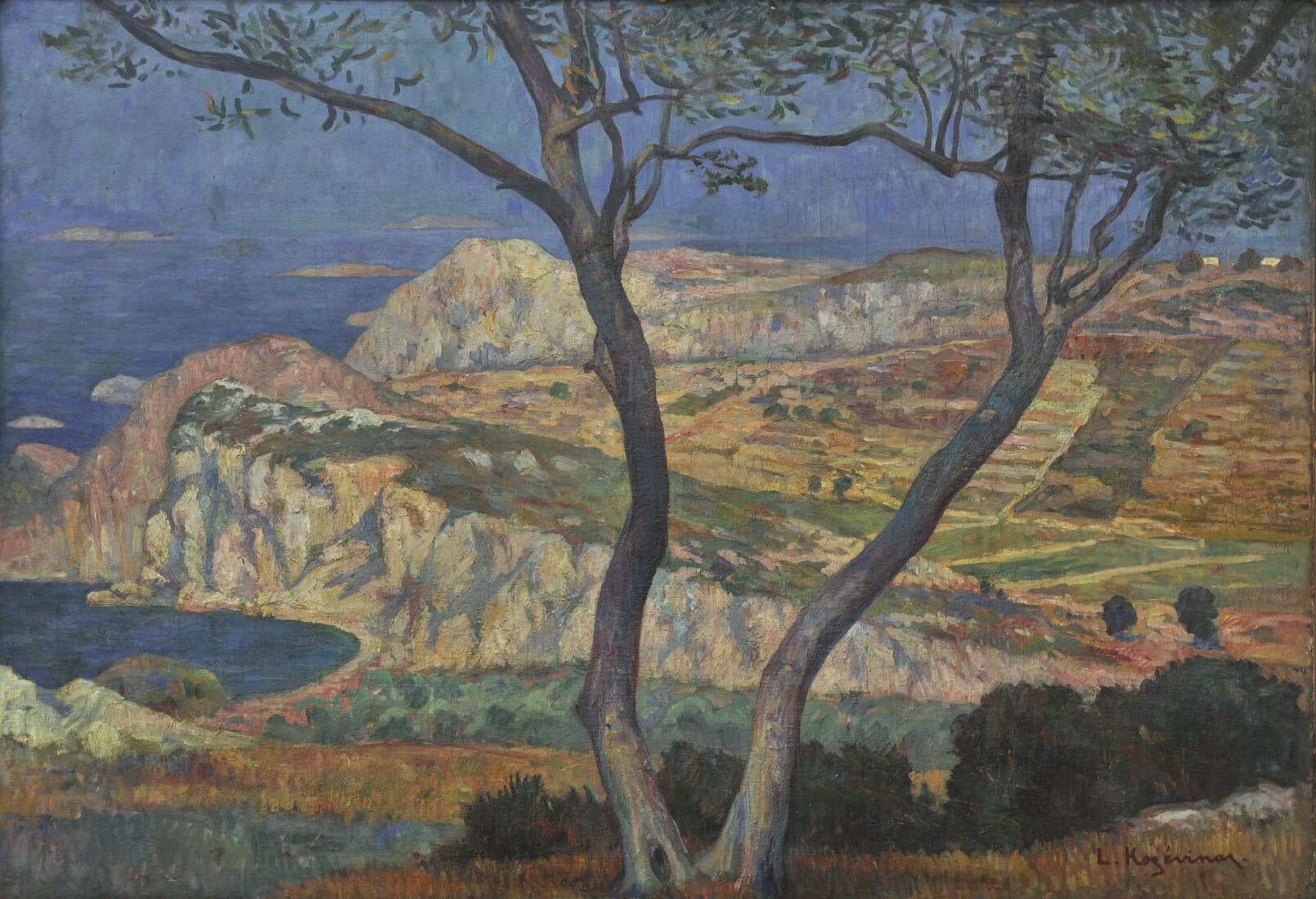 Landscape from Corfu - Kogevinas Lykourgos