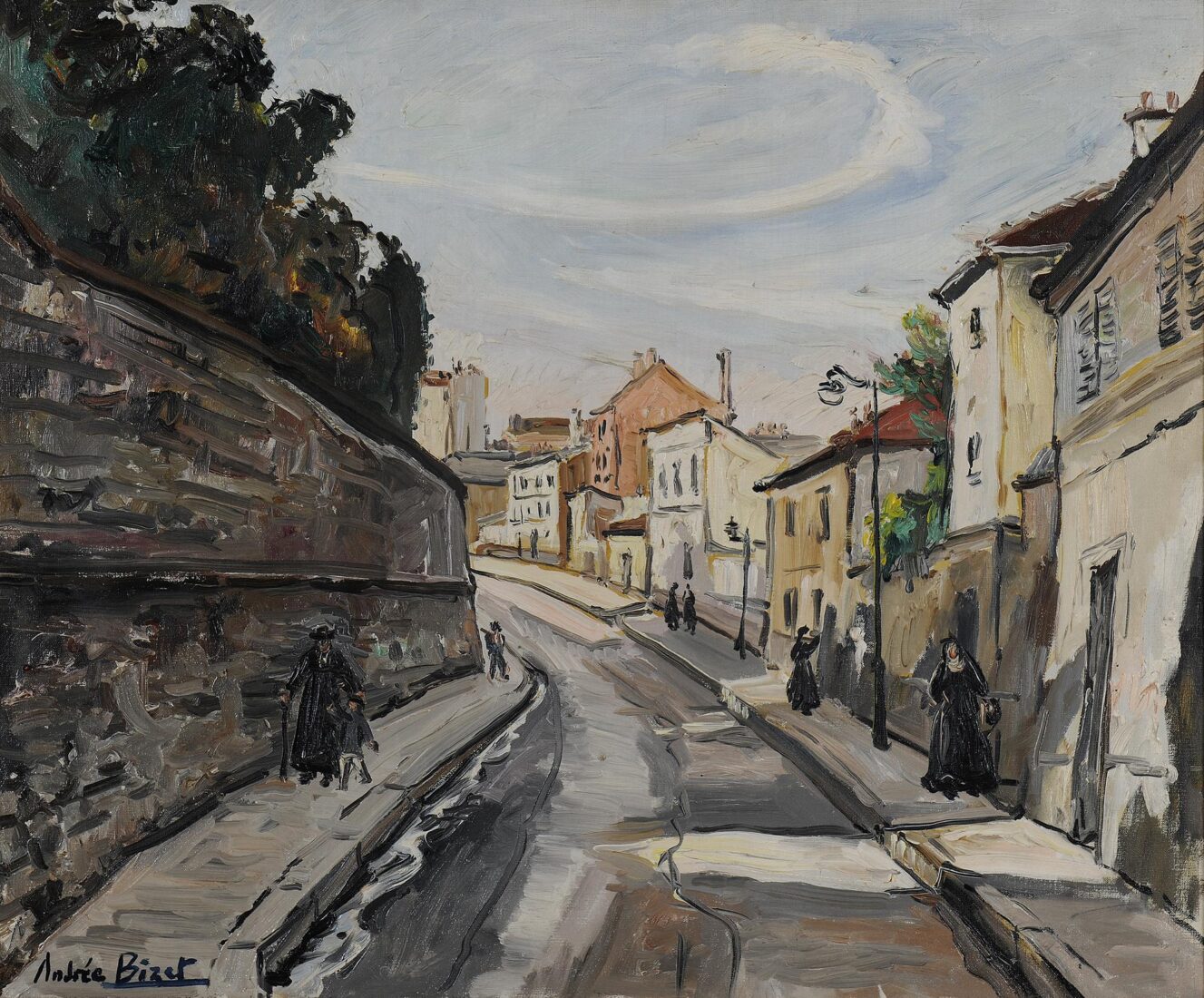 View of rue de la Sante - Bizet Andree