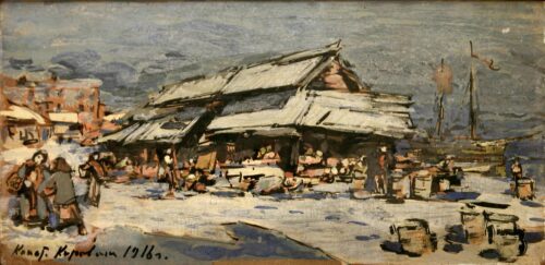 Winter Fair - Korovin Konstantin