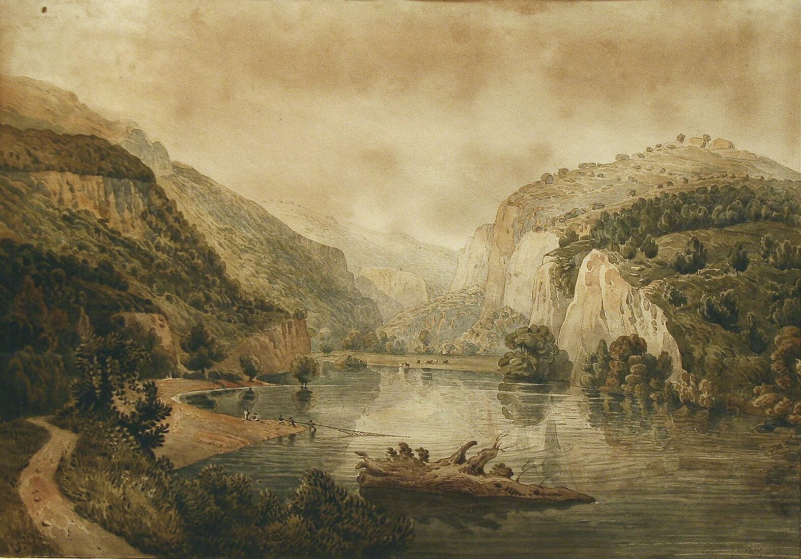 The East Entrance of the Pass of Tempe - Daniell William