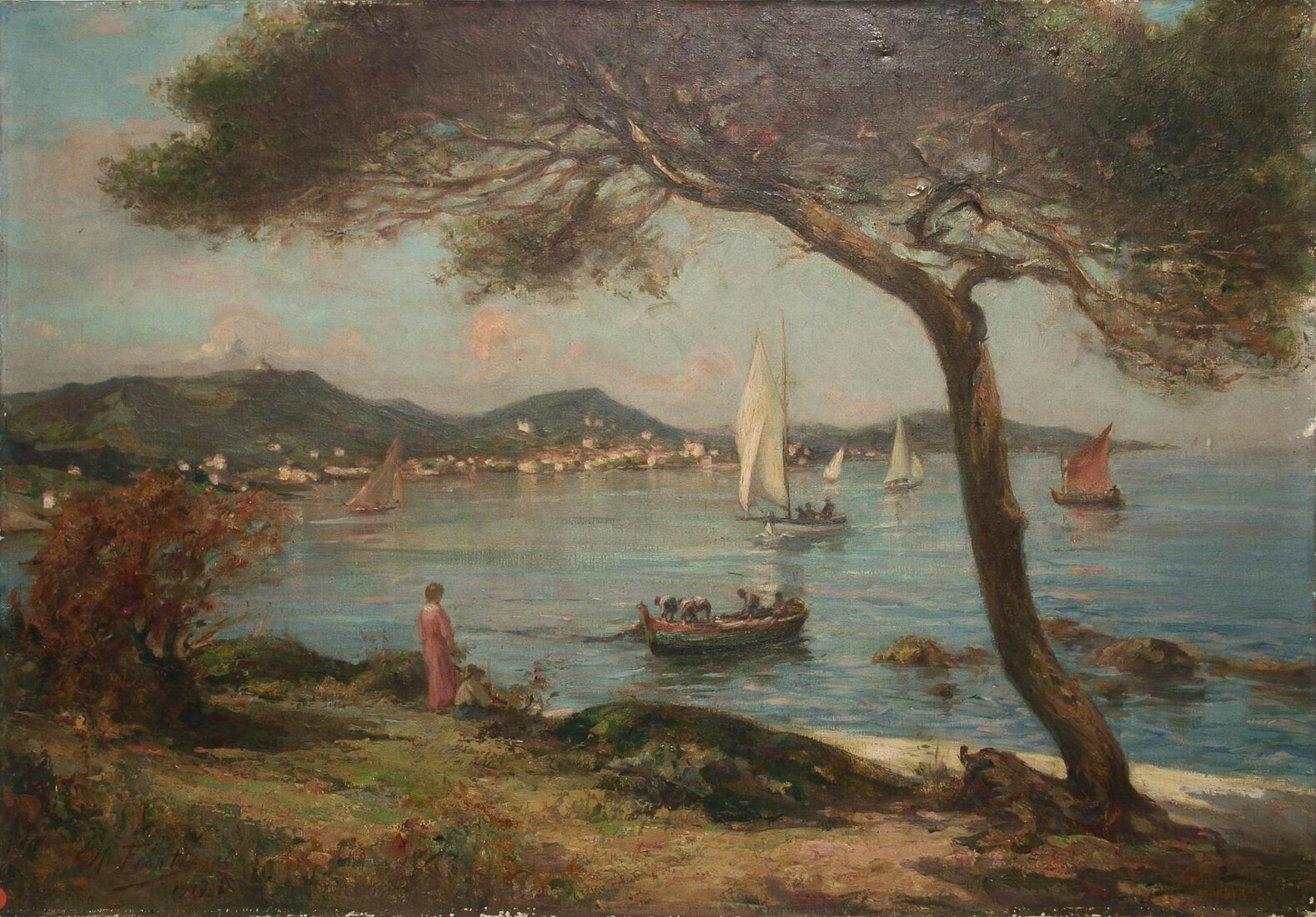 View of Sainte-Maxime - Fronti Michel