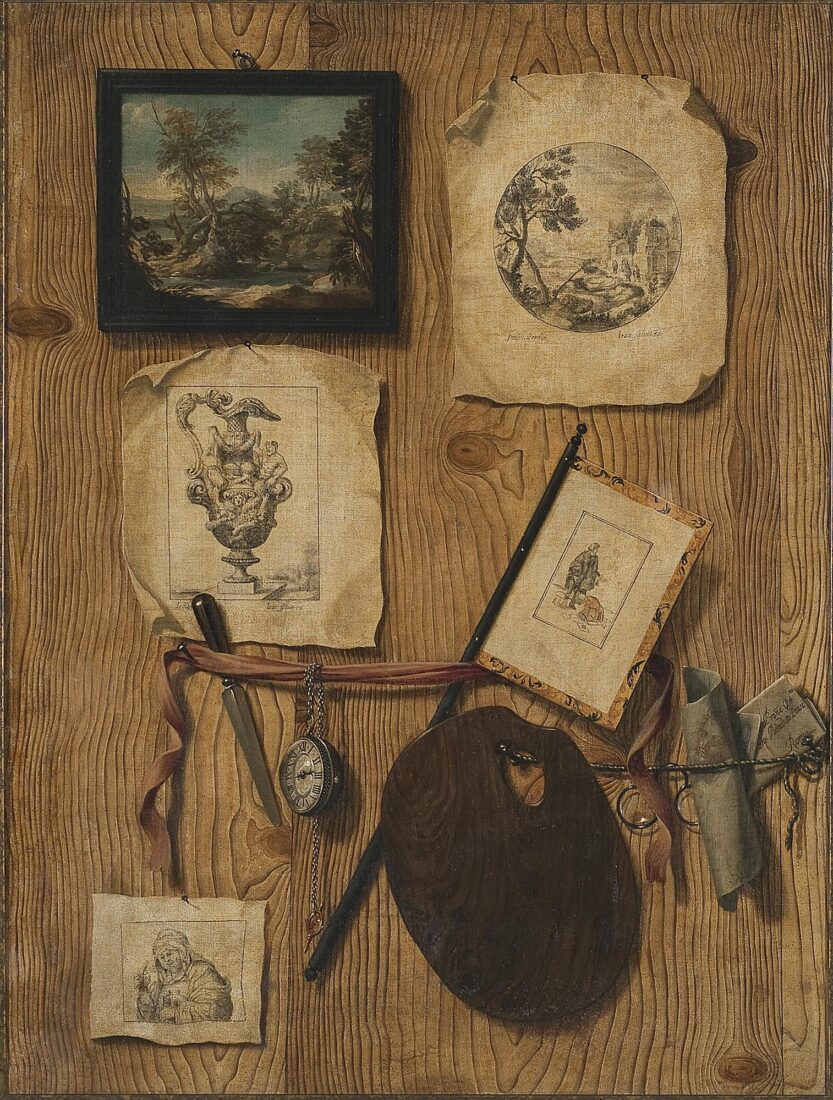 Trompe-l’oeil - Ponsi Giovanni Benedetto