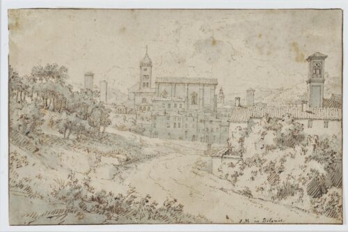 View of Bologna - Moucheron Isaac de