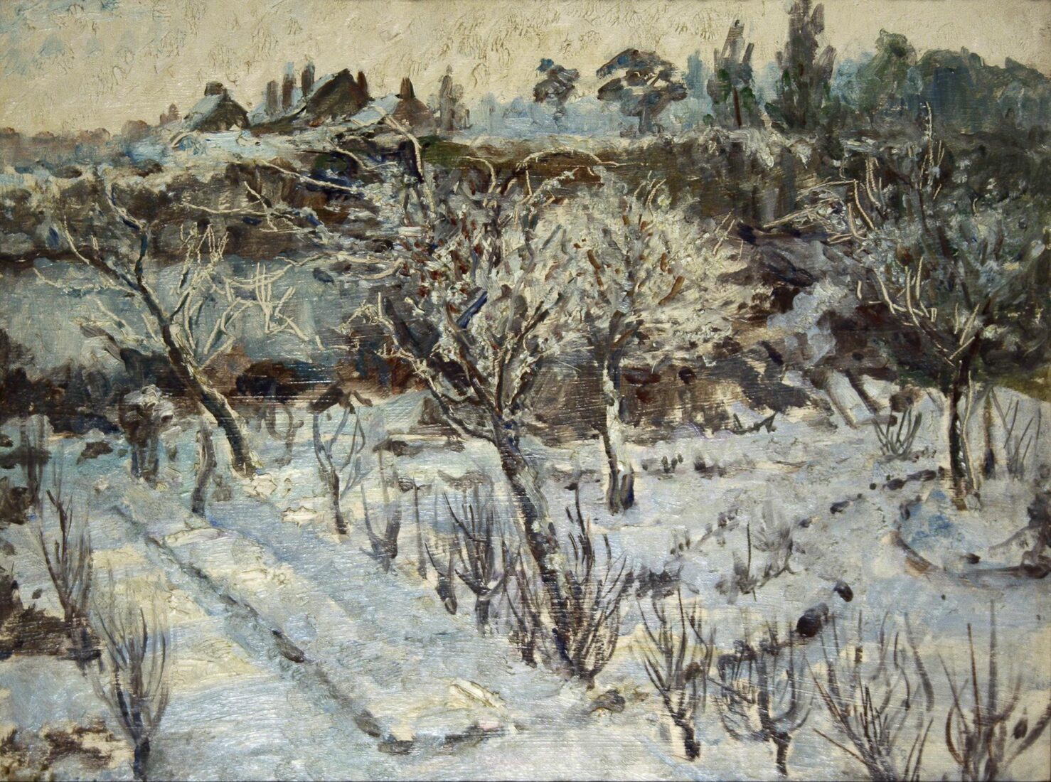 Snow in Sussex - Atkins Leslie