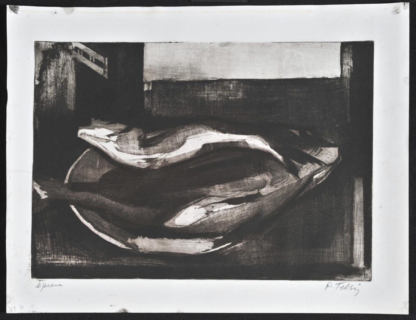 Still life with fish - Tetsis Panayiotis