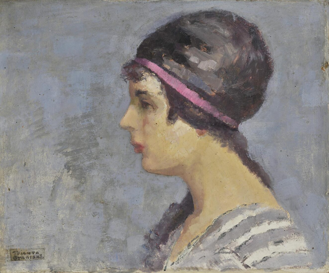 Portrait of Young Woman - Triantaphyllidis Theophrastos