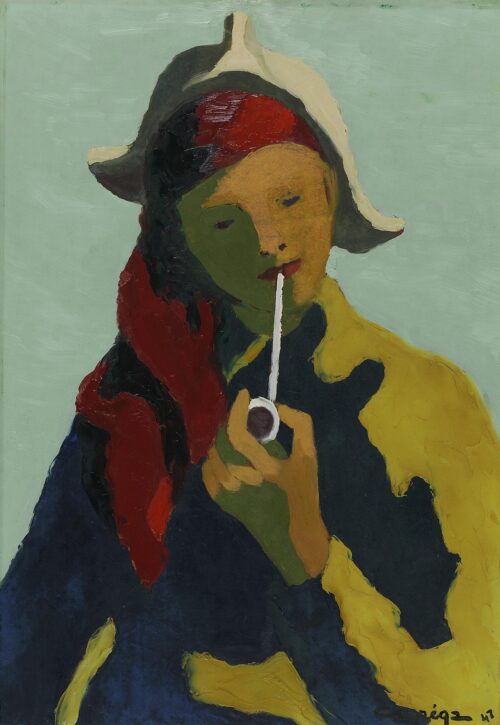 Child with a Pipe - Carrega Nicolas