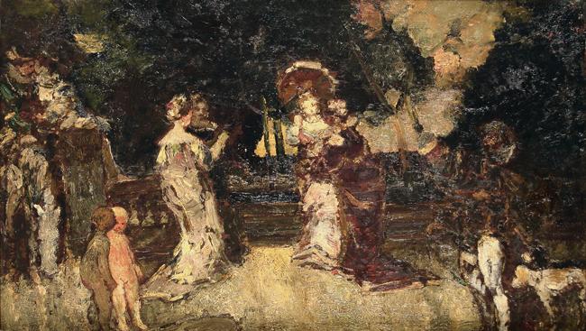 In the Park - Monticelli Adolphe