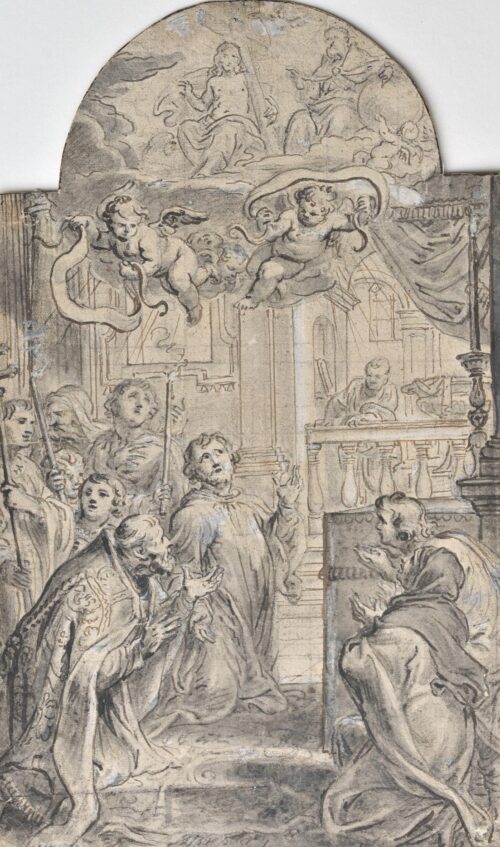 The Epiphany of Holy Trinity - Diepenbeeck Abraham van