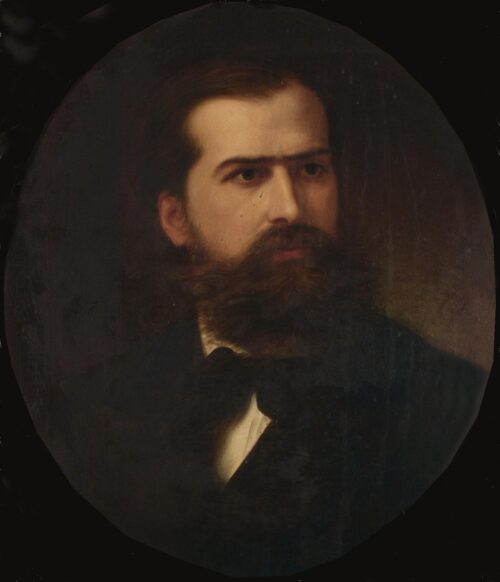 Portrait of Menelaos Negrepontis - Amiconi Bernardo