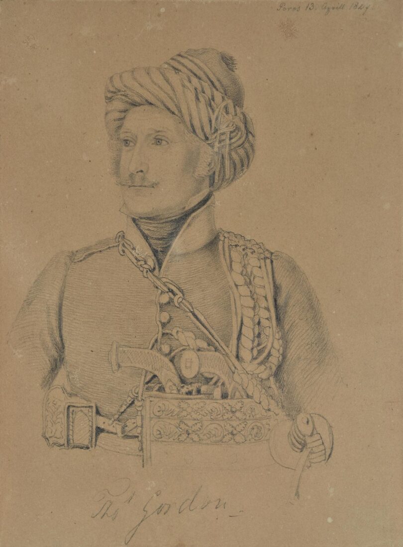 Colonel Thomas Gordon in Poros - Krazeisen Karl
